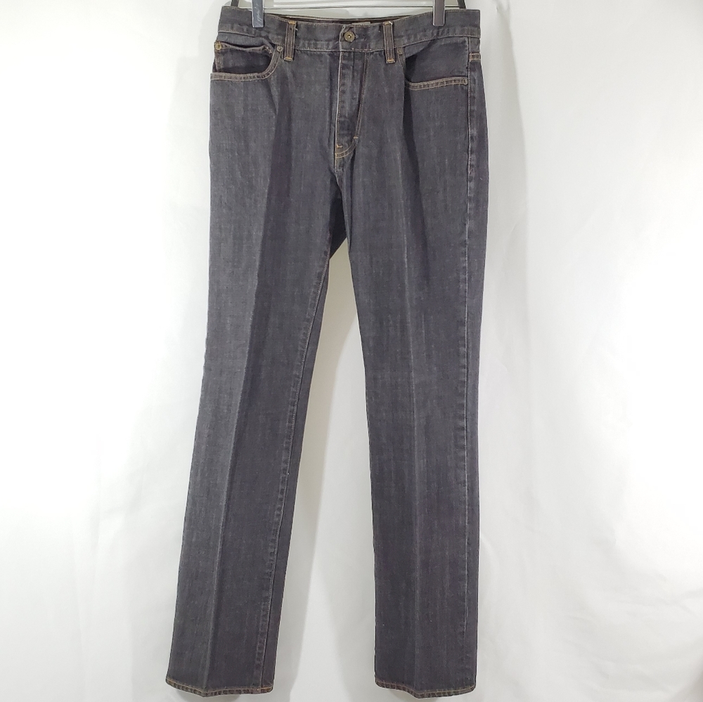 J. Crew Factory Men's Black Denim Slim Jeans 32